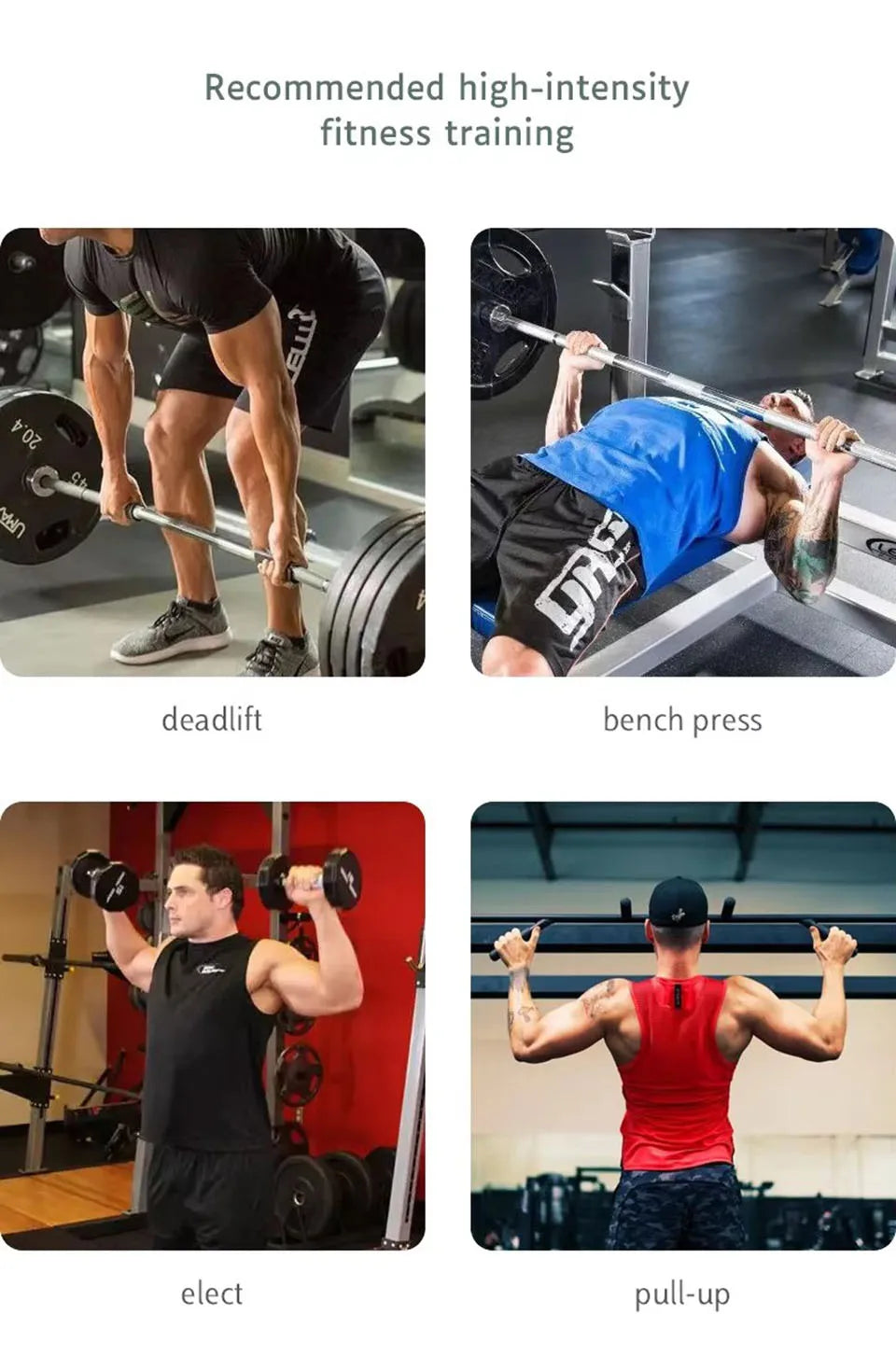 RepFusion 7mm Neoprene Knee Sleeves for Weightlifting
