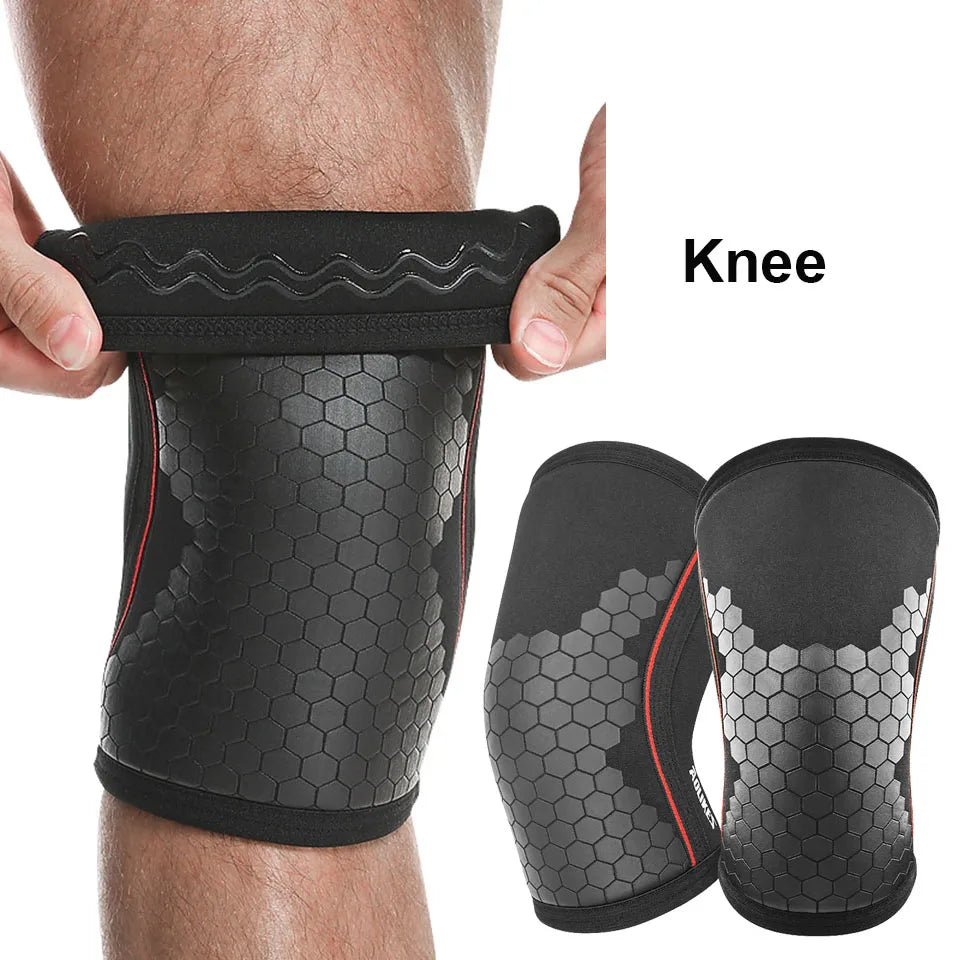 RepFusion 7mm Neoprene Knee Sleeves for Weightlifting