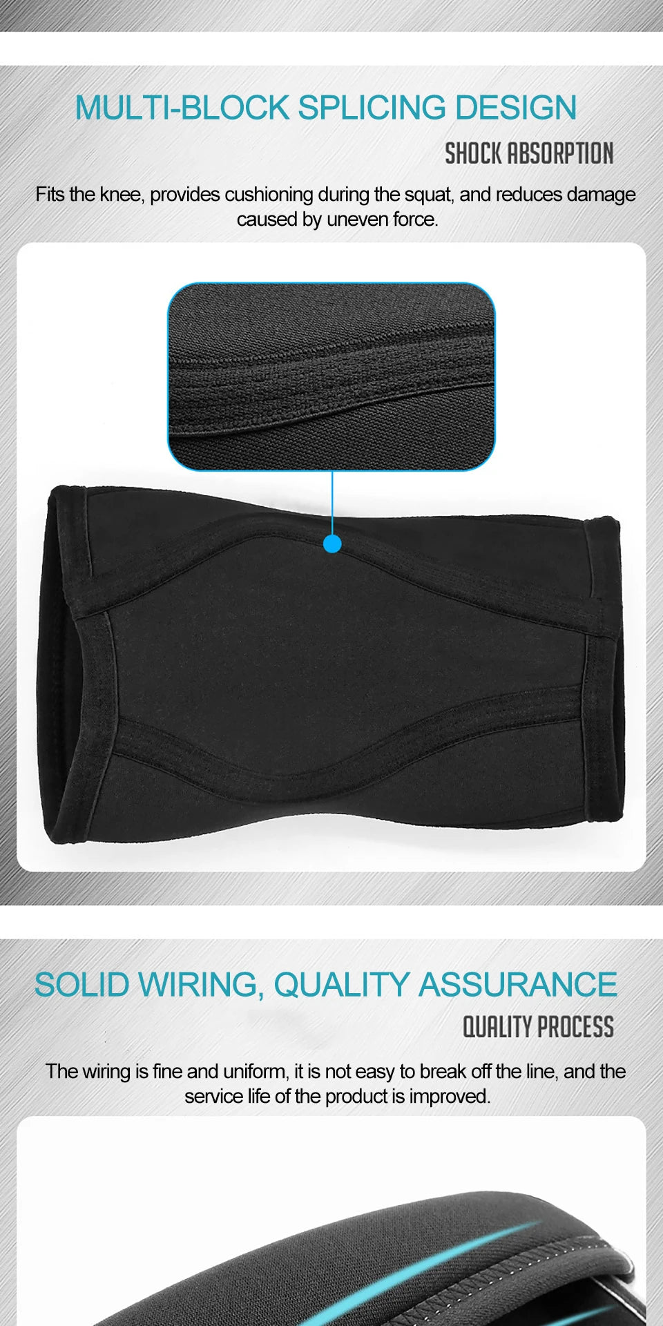 RepFusion 7mm Neoprene Knee Sleeves for Weightlifting