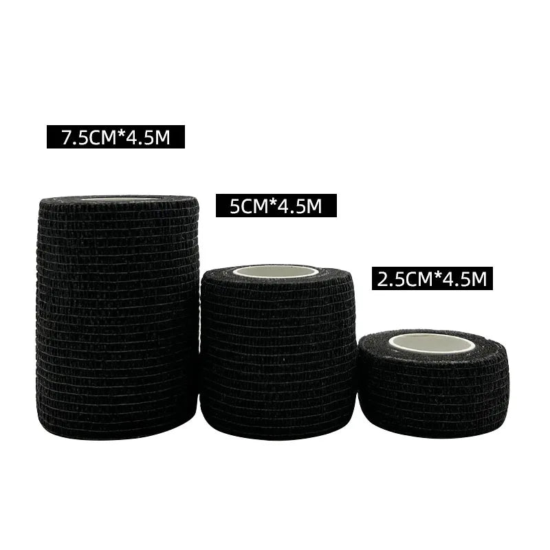 RepFusion 1/3/6/20PCS Black Self Adhesive Bandages Tape
