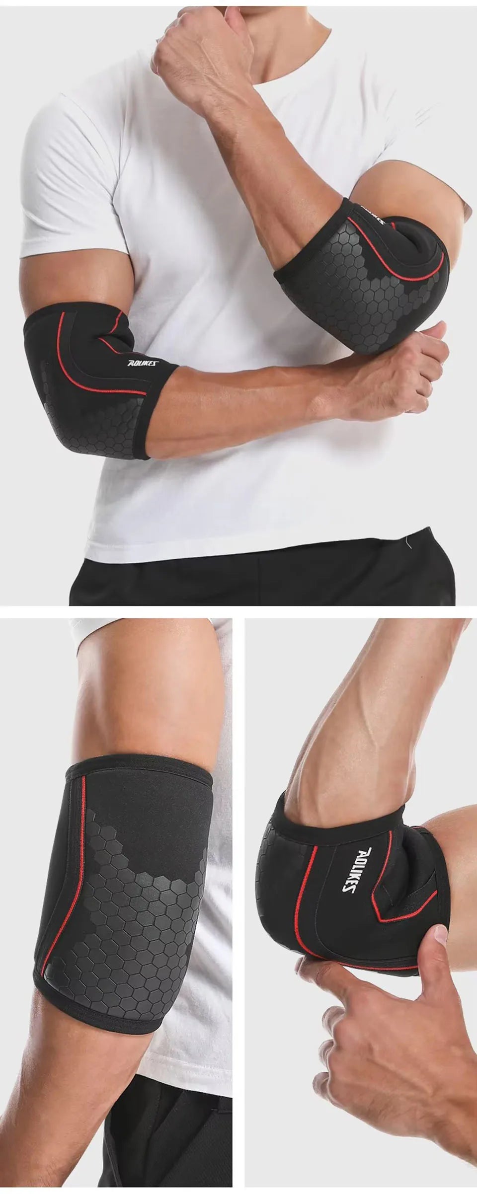 RepFusion 7mm Neoprene Knee Sleeves for Weightlifting